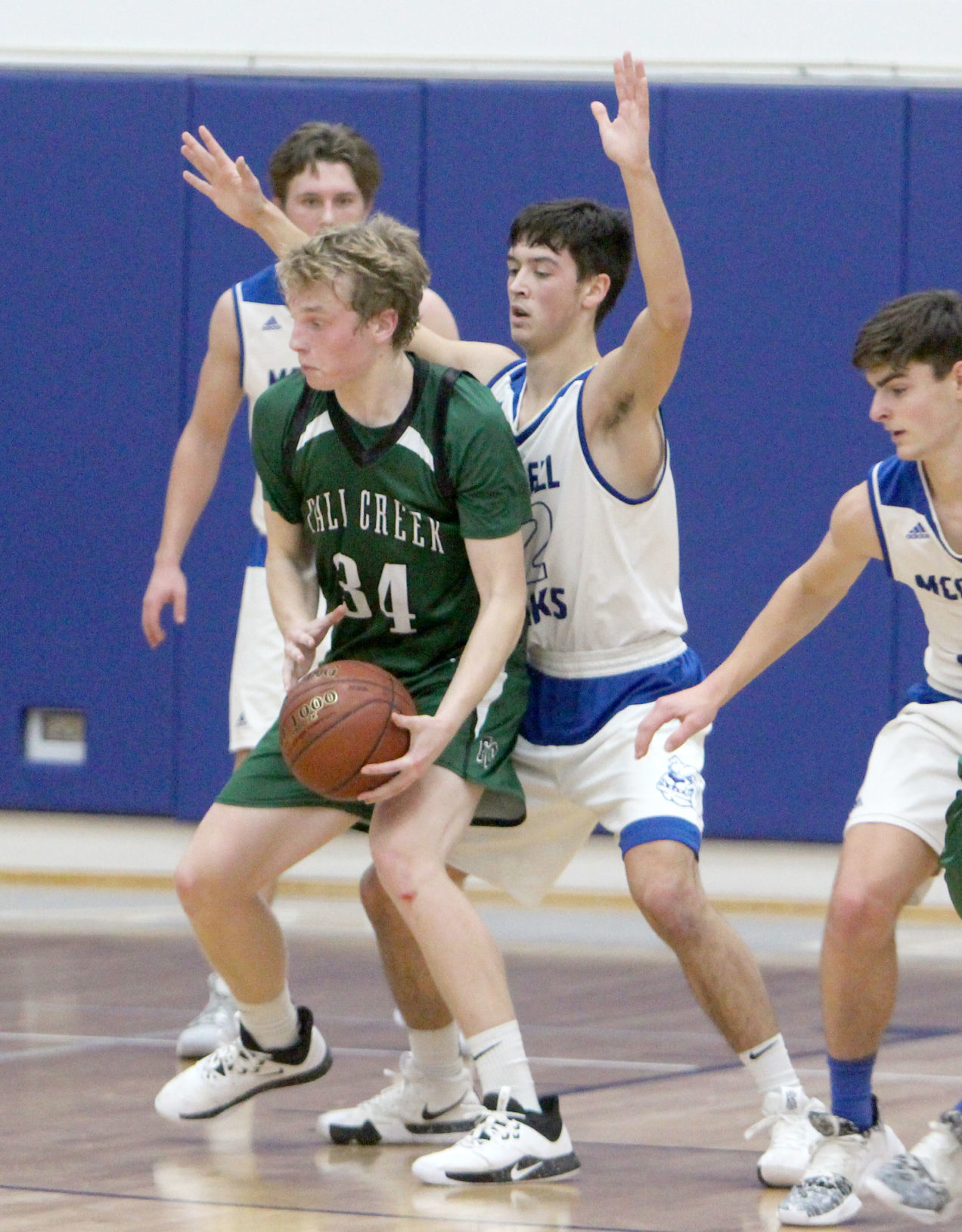 Fall Creek at McDonell boys basketball 12-20-19